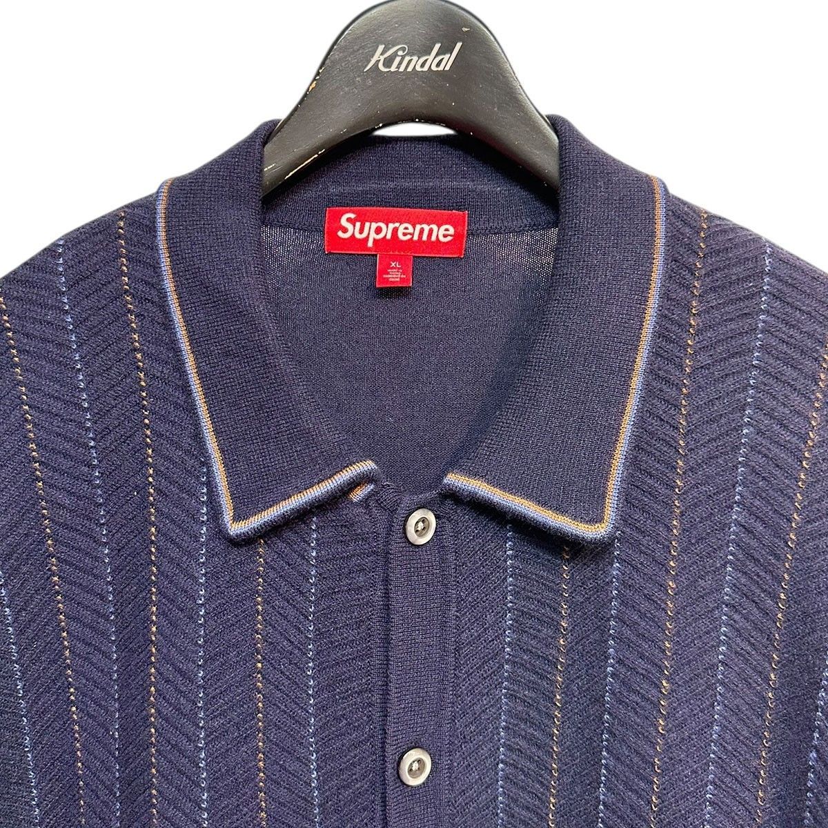 Supreme 25SS Herringbone Cardigan ヘリンボーンカーディガン