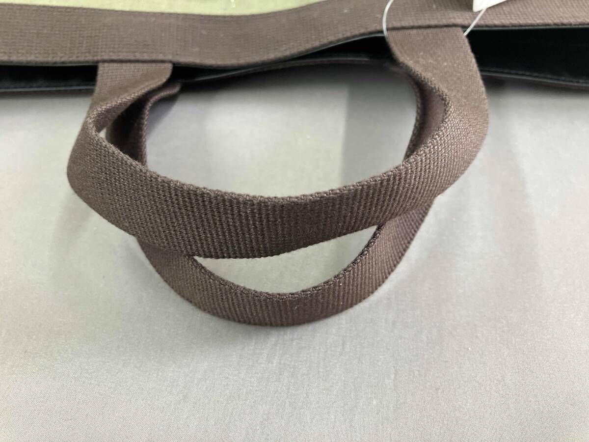 HERVE' Chapelier エルベシャプリエ トートバッグ カーキ - メルカリ