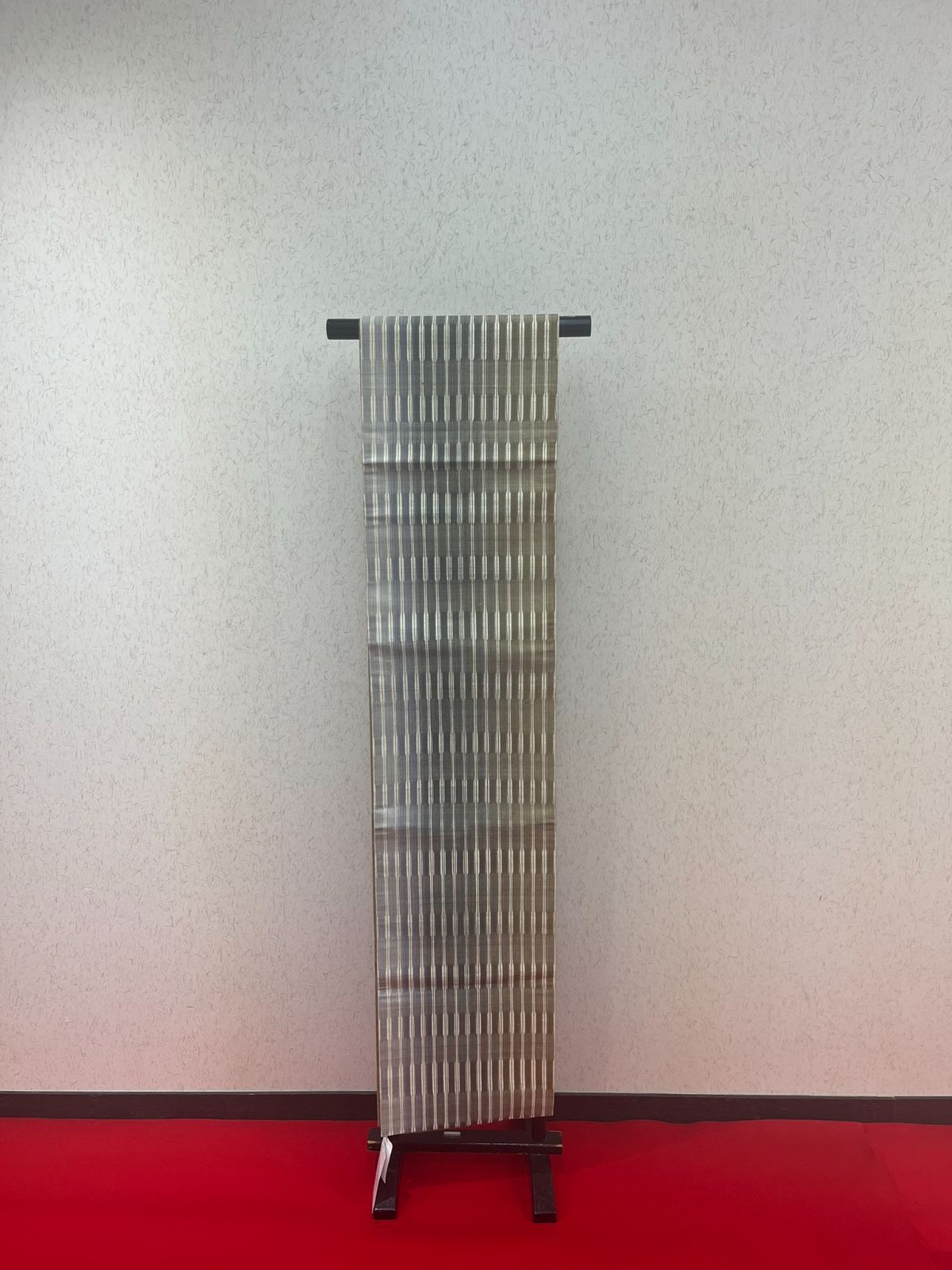 小京都 袋帯 帯 芭蕉布 金 グレー 着物 和服