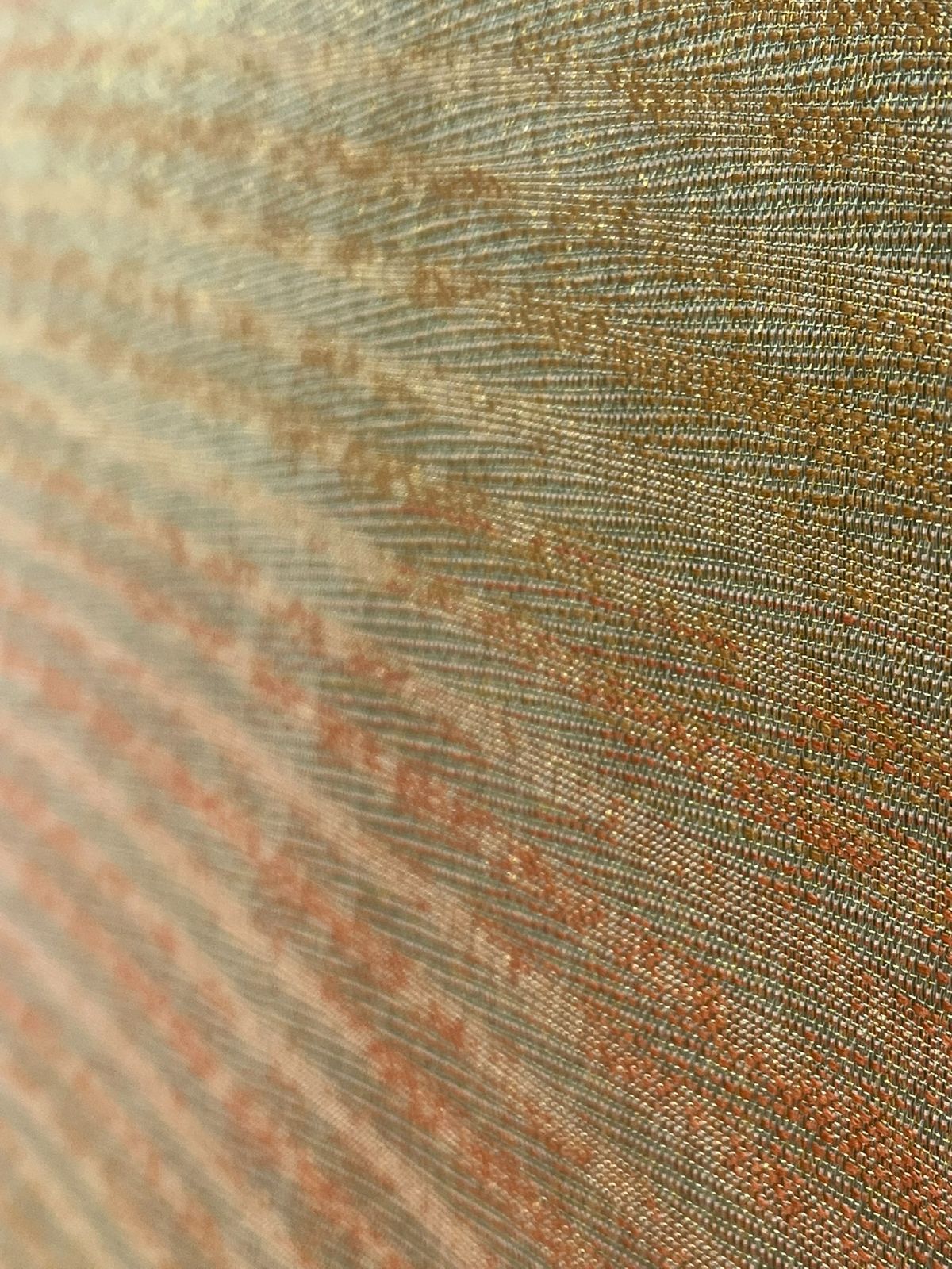  小京都 袋帯 帯 芭蕉布 金 グレー 着物 和服 袋帯 帯