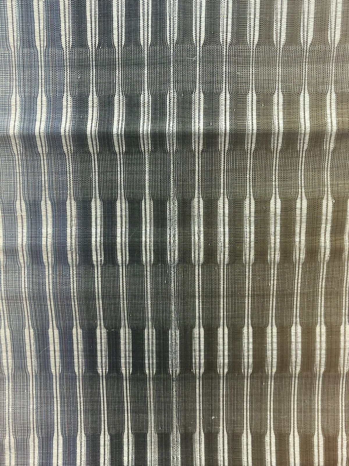 小京都 袋帯 帯 芭蕉布 金 グレー 着物 和服