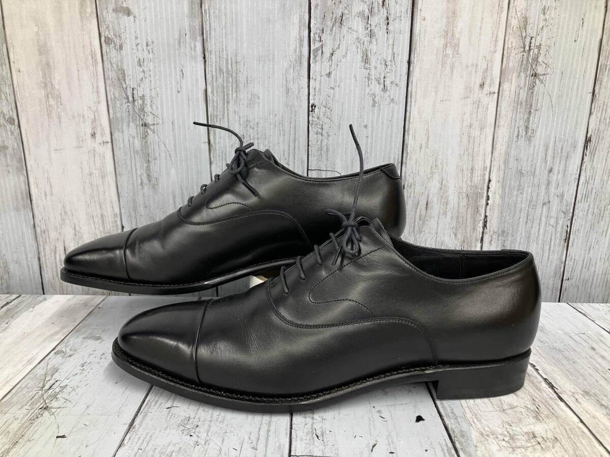  DOVER ドーバー ローファー ストレートチップ サイズ24.5 cm ブラック 宮城興業 牛革 き ローファー 革靴 靴