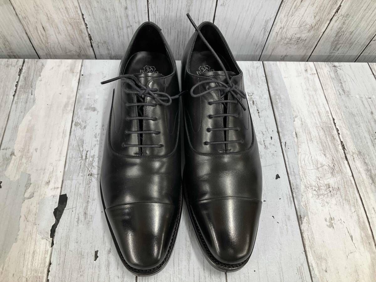 DOVER ドーバー ローファー ストレートチップ サイズ24.5 cm ブラック 宮城興業 牛革 き