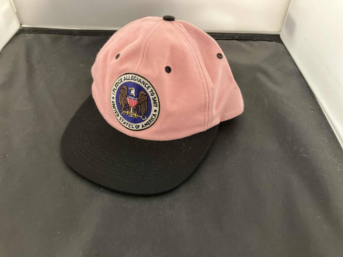 Supreme シュプリーム ピンク キャップ Pledge Allegiance 6-Panel