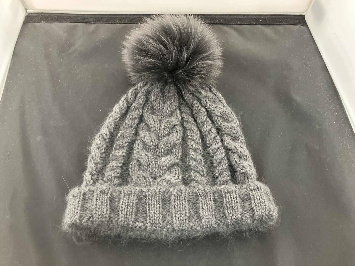 CA4LA SIN00577 ニット帽 カシラ グレー 