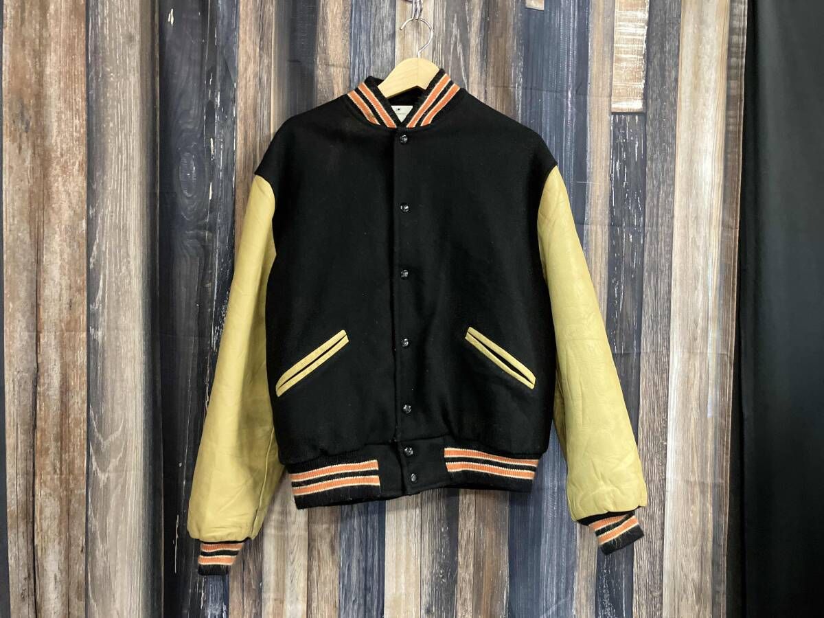 TROPHY JACKETS スタジャン made in usa レザー A.S.L. LONDON