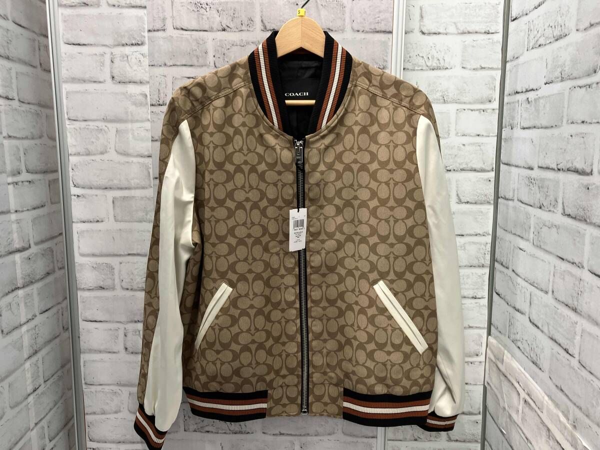 COACH CG 666 スーベニアジャケット SIGNATURE SOUVENIR JACKET Sサイズ