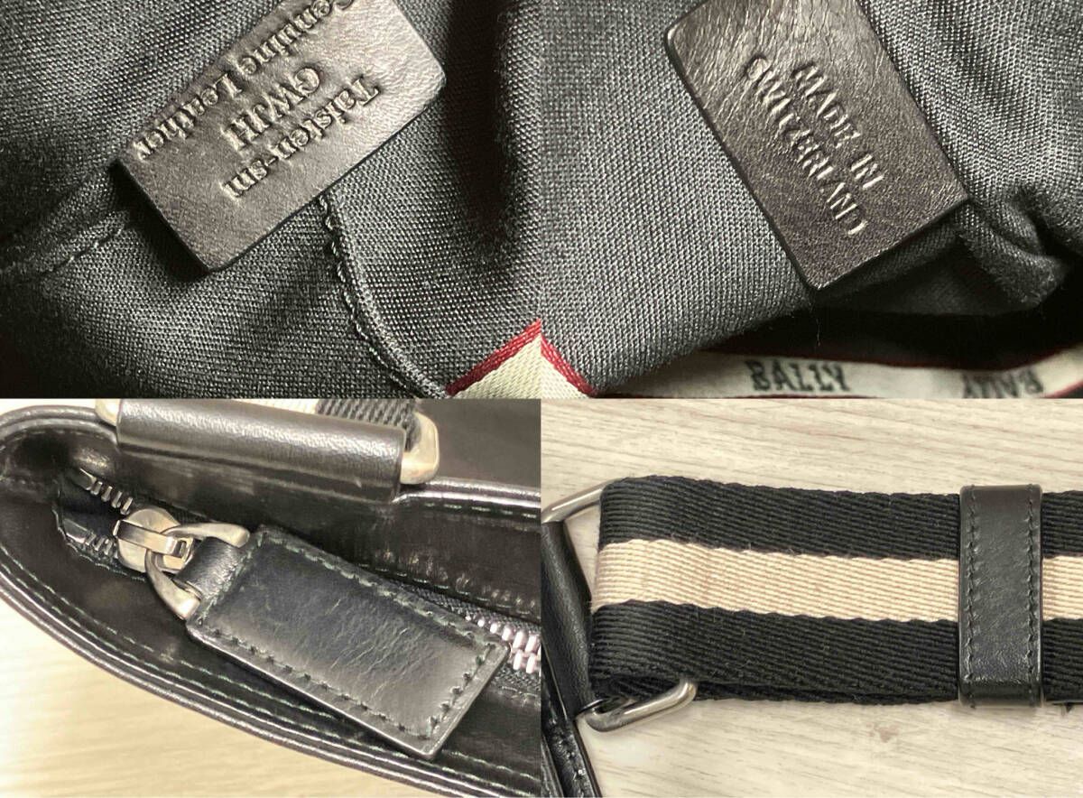  BALLY ショルダーバッグ バリー 黒 ブラック その他 バッグ