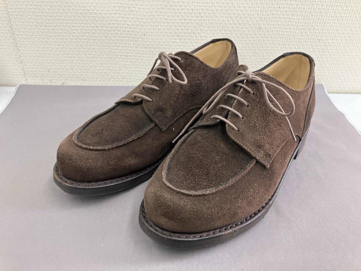 パラブーツ ドレスシューズ スウェード ブラウン 約24.0 cm