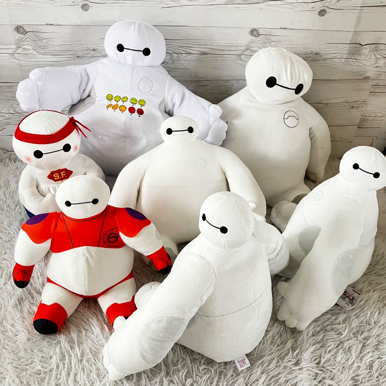 ベイマックス ぬいぐるみ 大量まとめ売り Disney 7点セット ディズニー