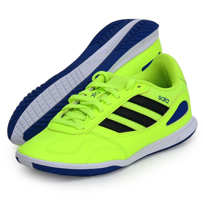 adidas フットサルシューズ 蛍光イエロー 28.5センチ adidas フットサルシューズ 蛍光イエロー 28.5センチ adidas