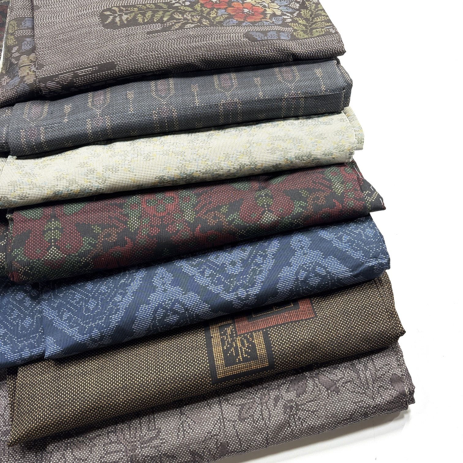 大島紬 7枚 正絹 着物おまとめ売り リメイク用 着付け練習用【12230