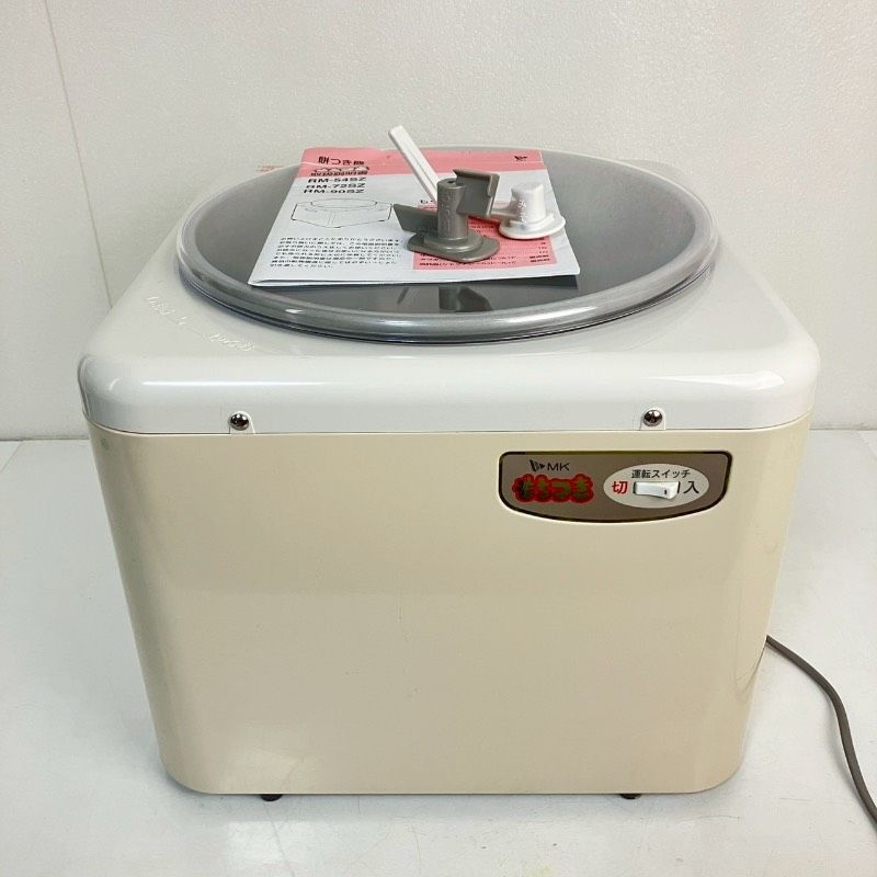 エムケー精工 もちつき機 もちつき 5 4 L 3升タイプ RM 54 SZ 蓋 みそ羽根 シャフトパッキン 交換済み