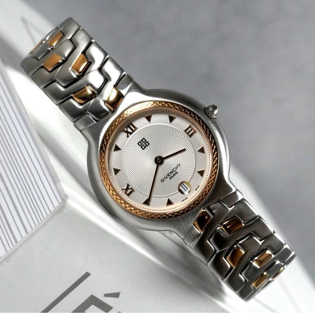 GIVENCHY ジバンシー デイト ローマン 腕時計 wacth クォーツ 腕時計