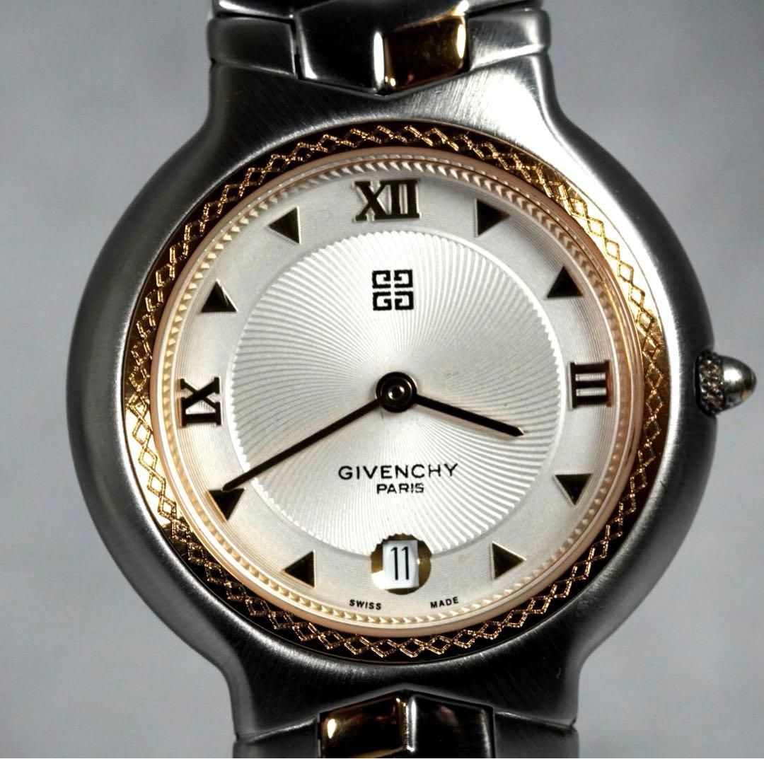 GIVENCHY ジバンシー ローマン ラウンド レディース 腕時計 クォーツ GIVENCHY ジバンシー デイト ローマン 腕時計 wacth クォーツ 腕時計