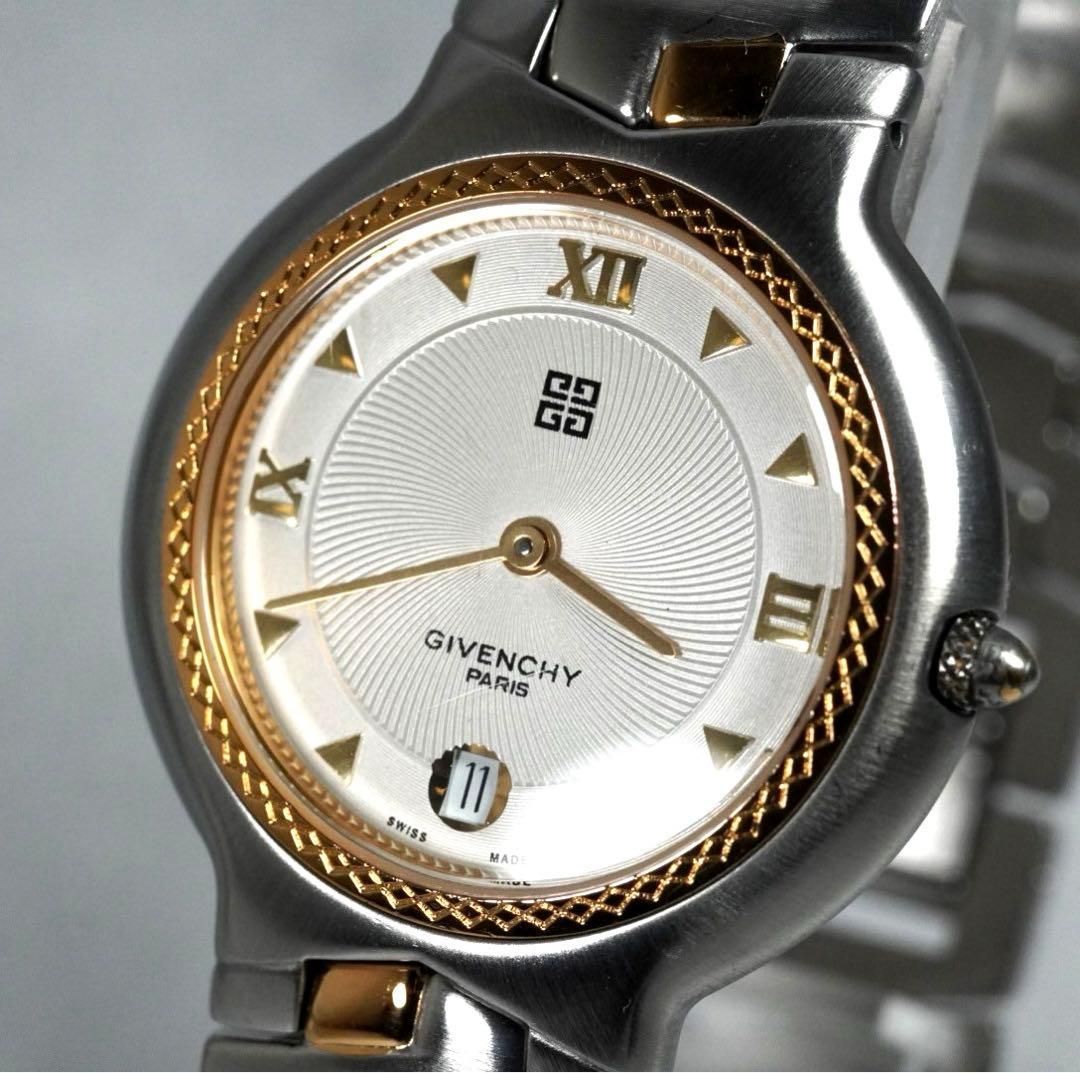 GIVENCHY ジバンシー デイト ローマン 腕時計 wacth クォーツ 腕時計