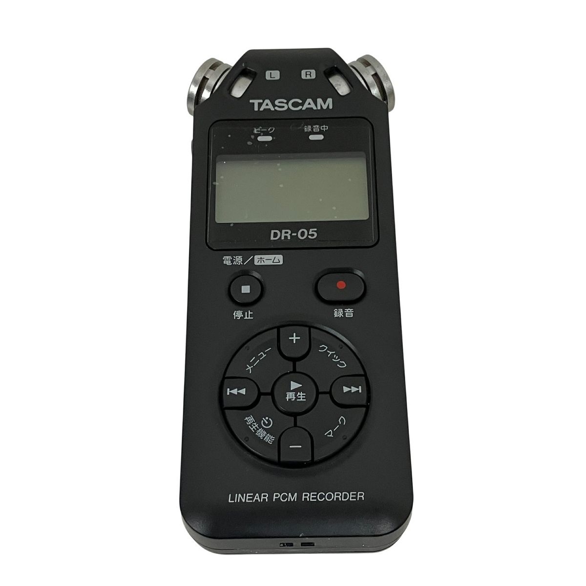 TASCAM DR 05 リニアPCMレコーダー ハンディ ボイス ポータブル ステレオ録音 コンデンサーマイク内蔵