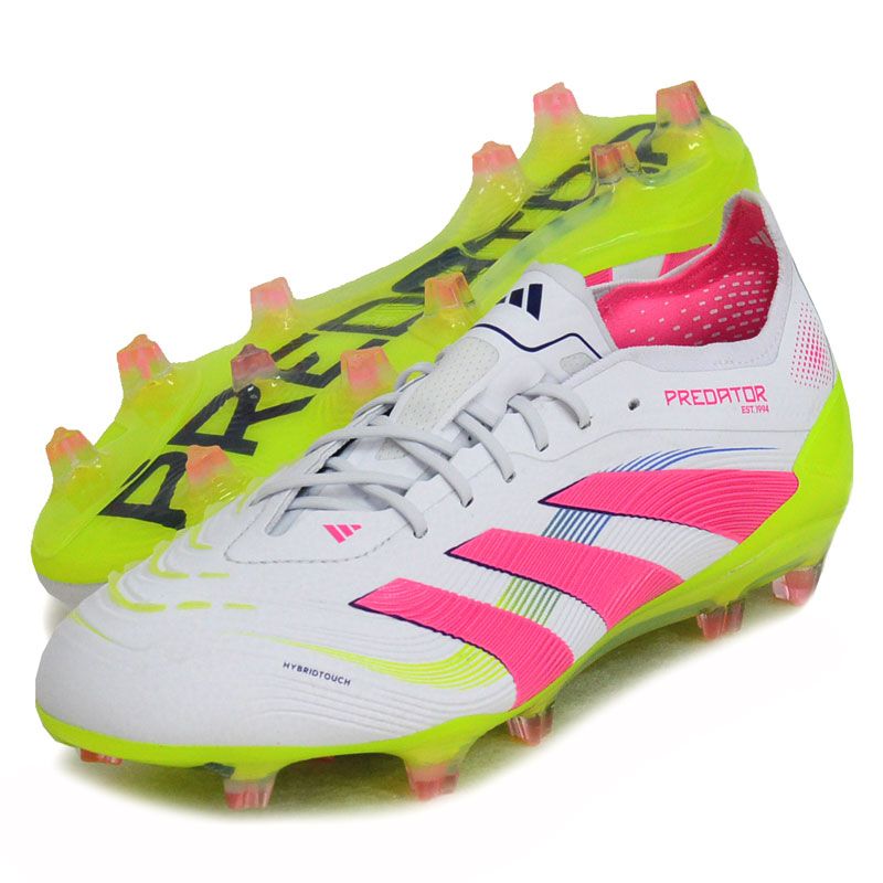 アディダス adidas PREDATOR ELITE FG サッカースパイク PREDATOR 25SS (ID3881)、22.0cm