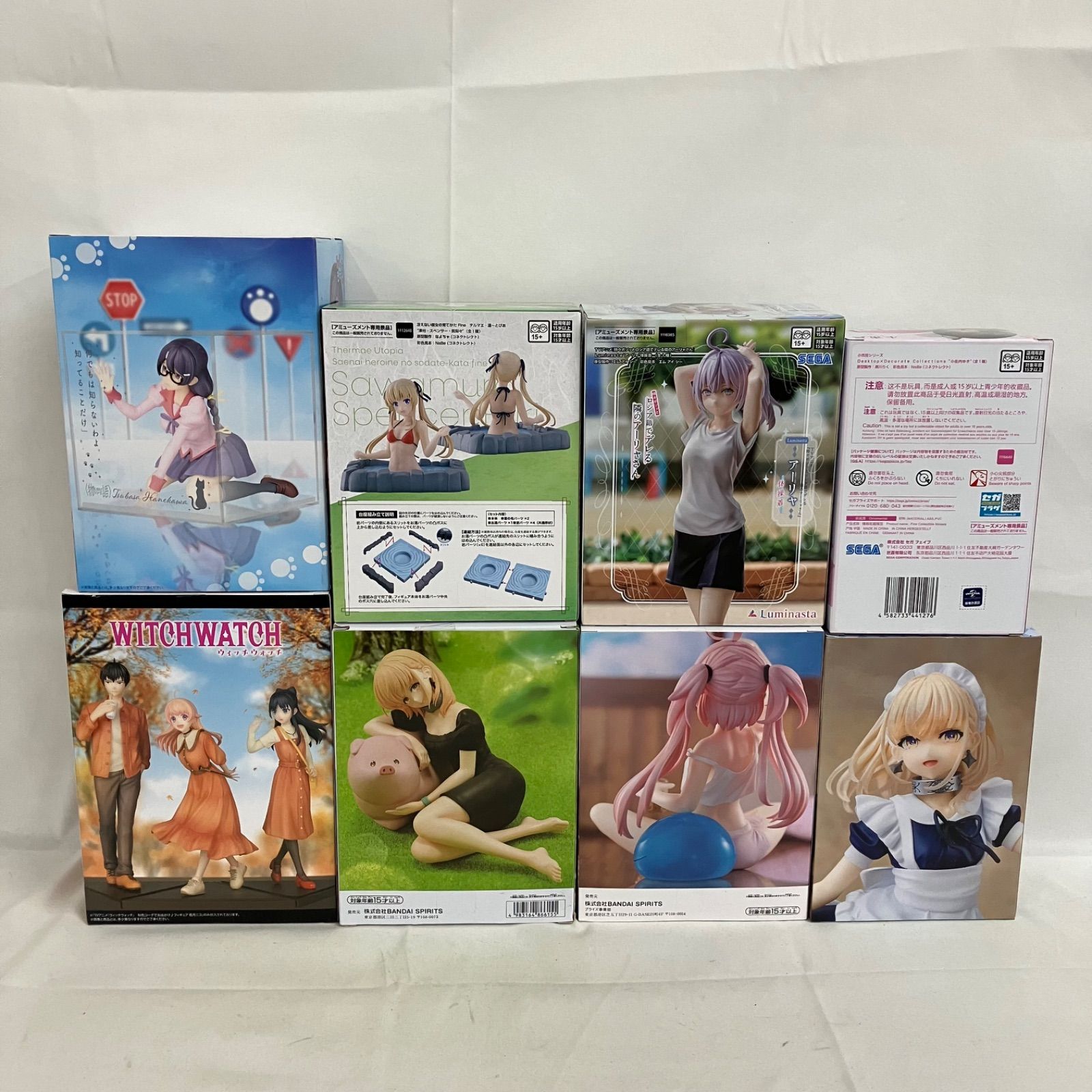 未開封 美少女 フィギュア まとめ売り 8個セット SFQ364 c107 - メルカリ