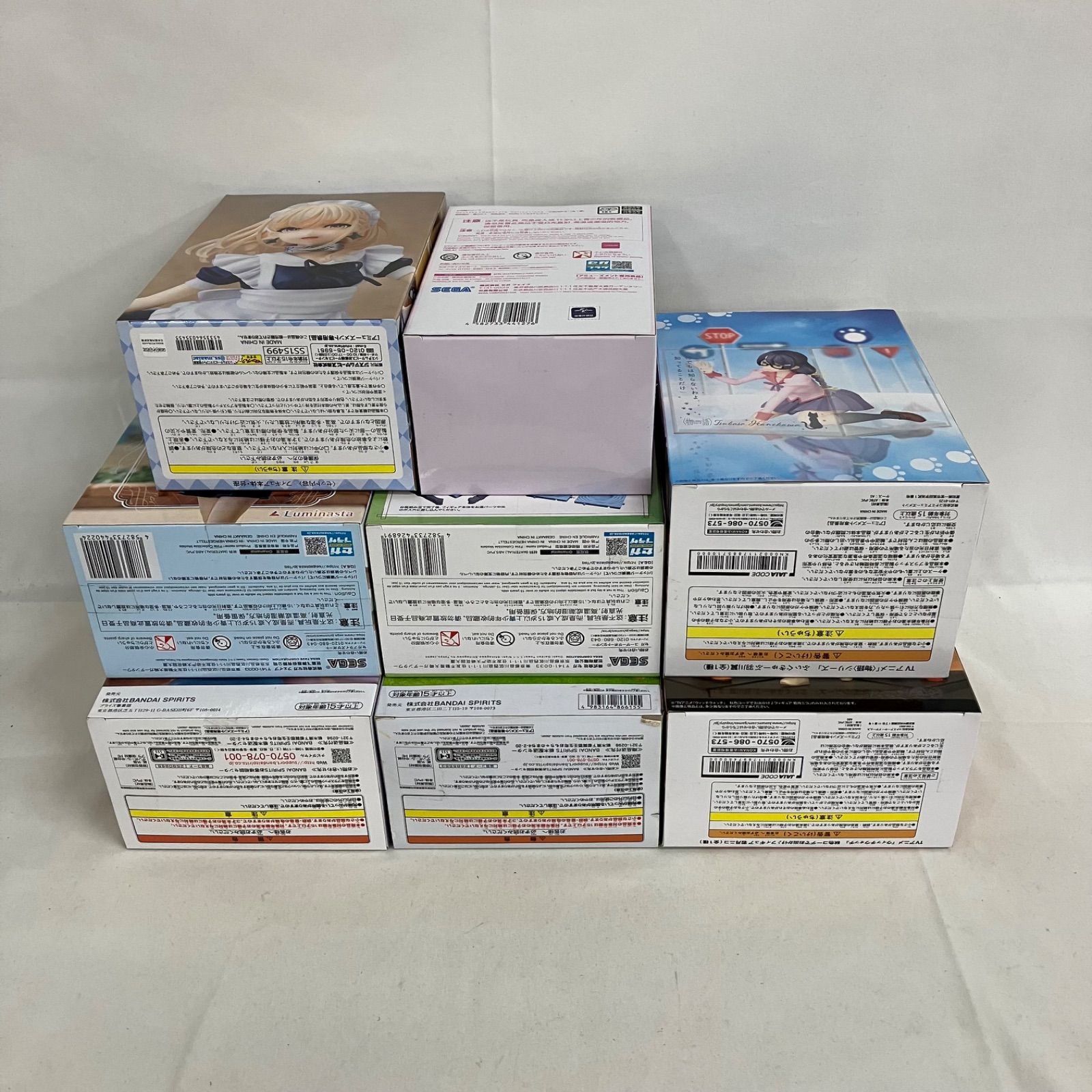 未開封 美少女 フィギュア まとめ売り 8個セット SFQ364 c107 - メルカリ