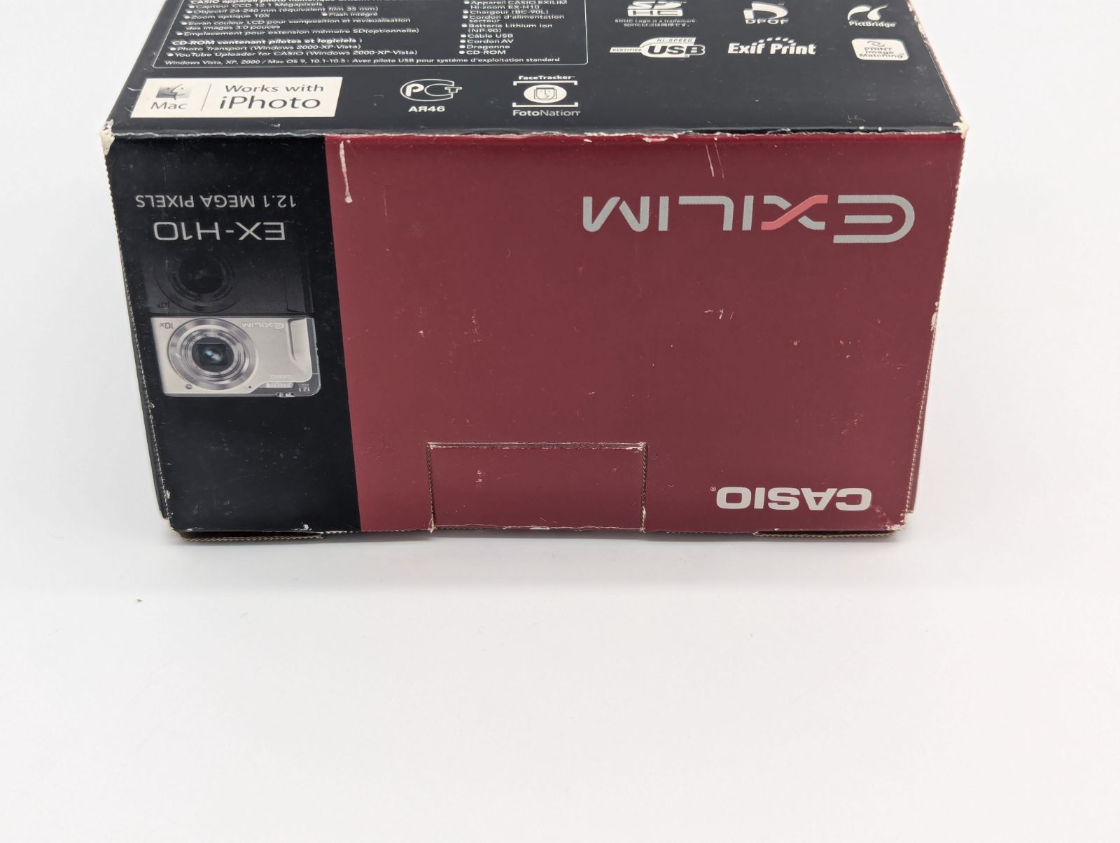 訳あり・動作確認済】CASIO デジタルカメラ EXILIM EX-H10 ブラック