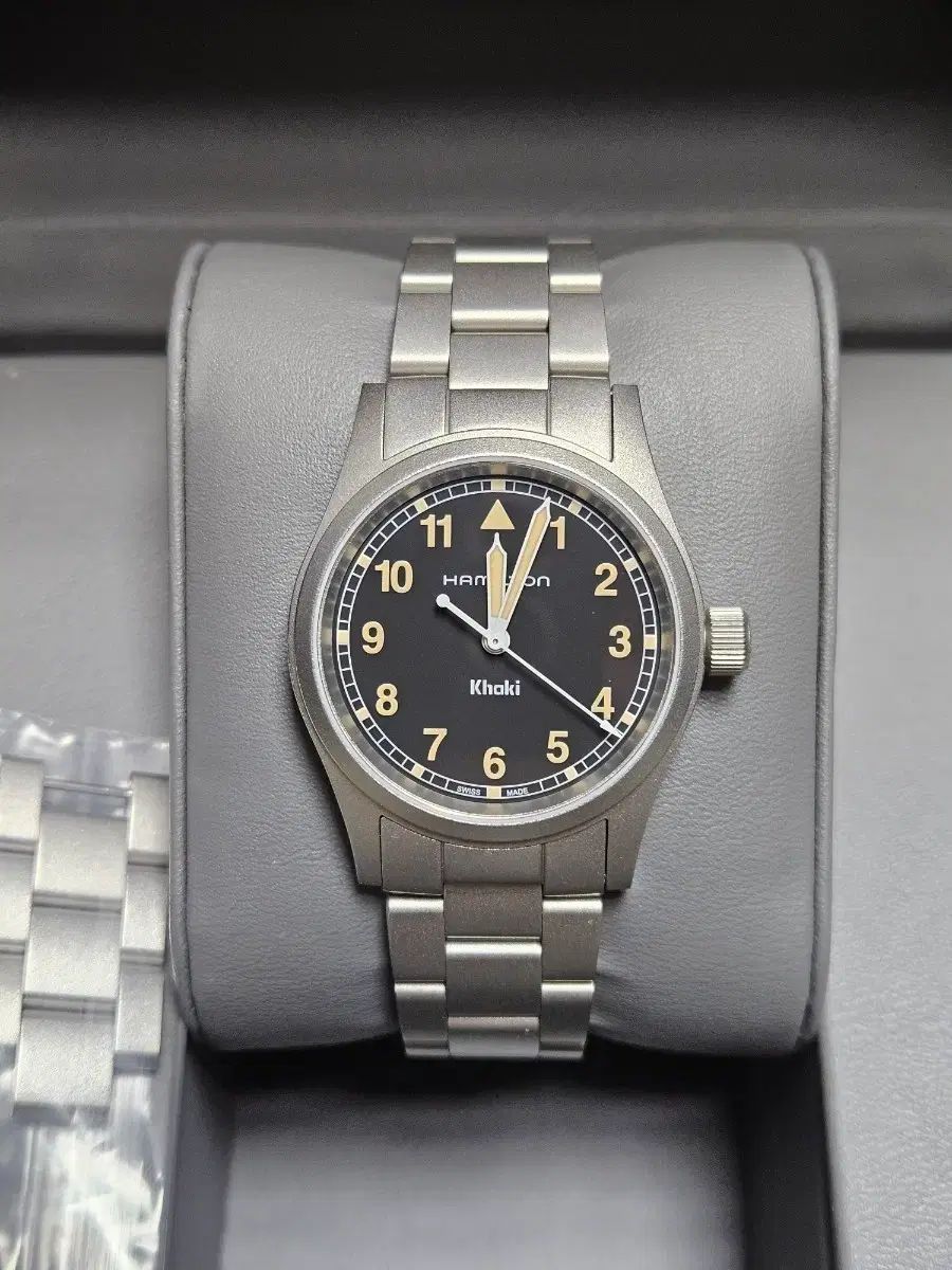 ハミルトン カーキフィールド 33ミリ クオーツ