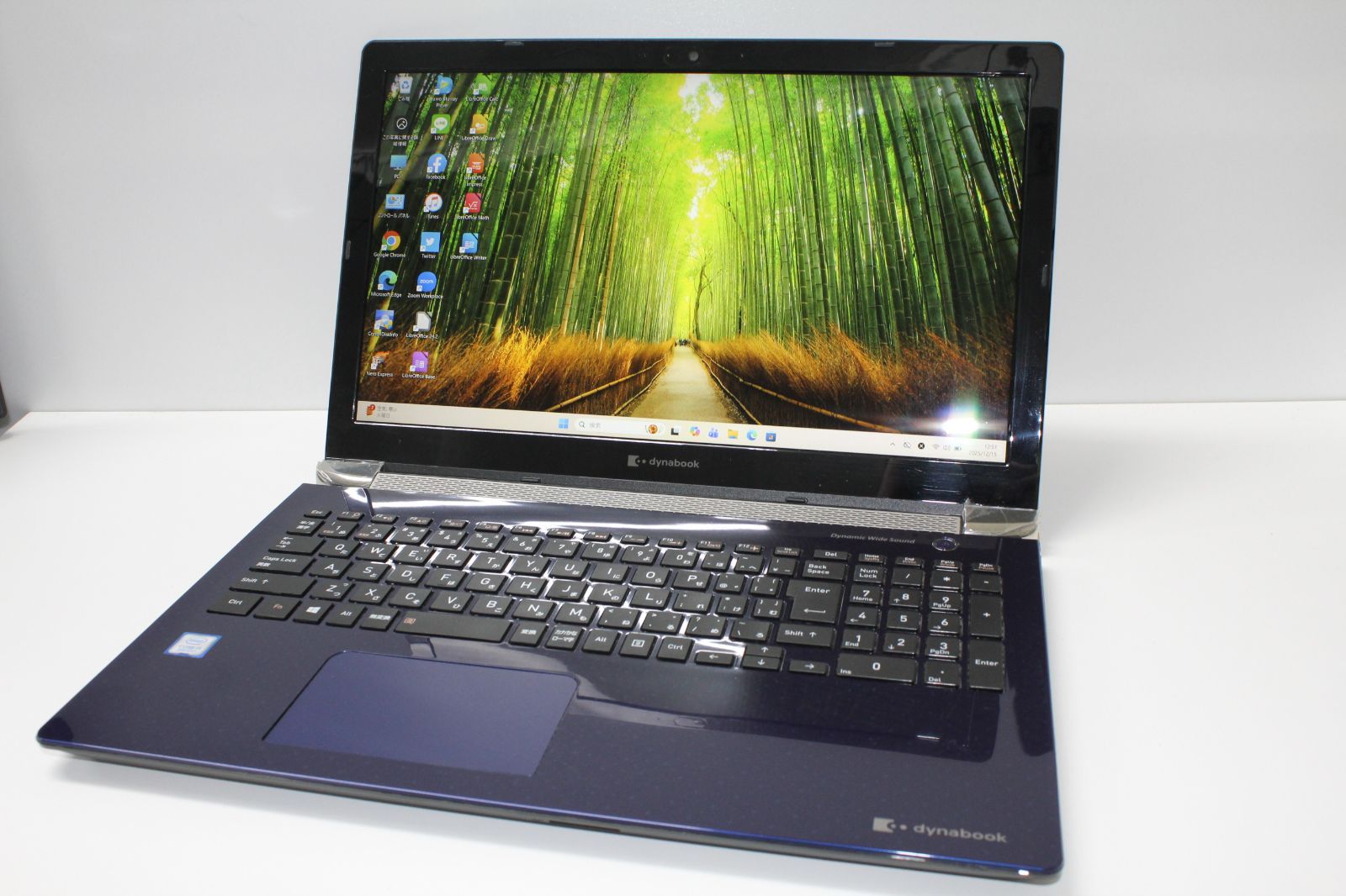 中古ノートPC】東芝〈dynabook P2-T5-LD-BL〉Intel Coe i5/SSD256GB 