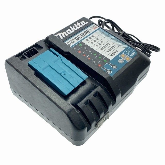 比較的 セット makita マキタ 18 V 6.0 Ah リチウムイオンバッテリー BL 1860 B 急速充電器 DC RF リチウムイオン電池119912