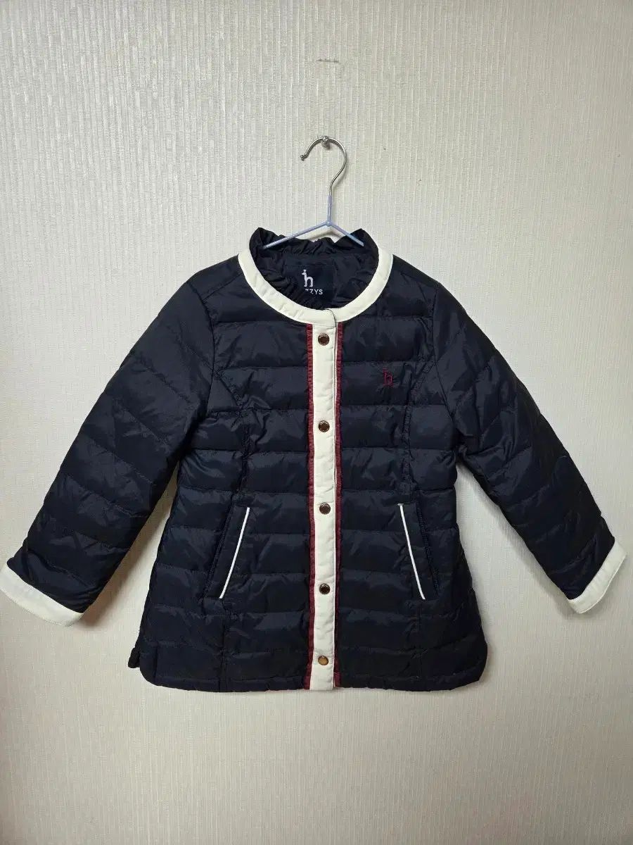 人気SALE，人気 HAZZYS ネイビー 女の子 ダウン 110 その他