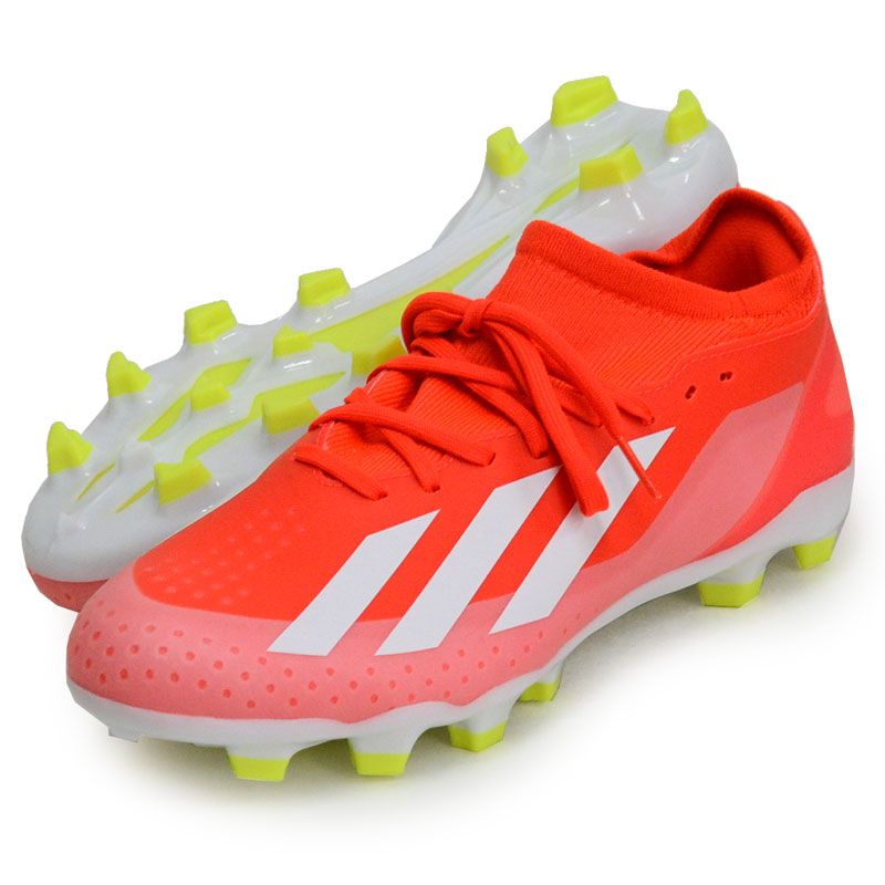 アディダス adidas  エックス クレイジーファスト LEAGUE HG/AG  サッカースパイク X  24SS (IF0697)、24.5cm