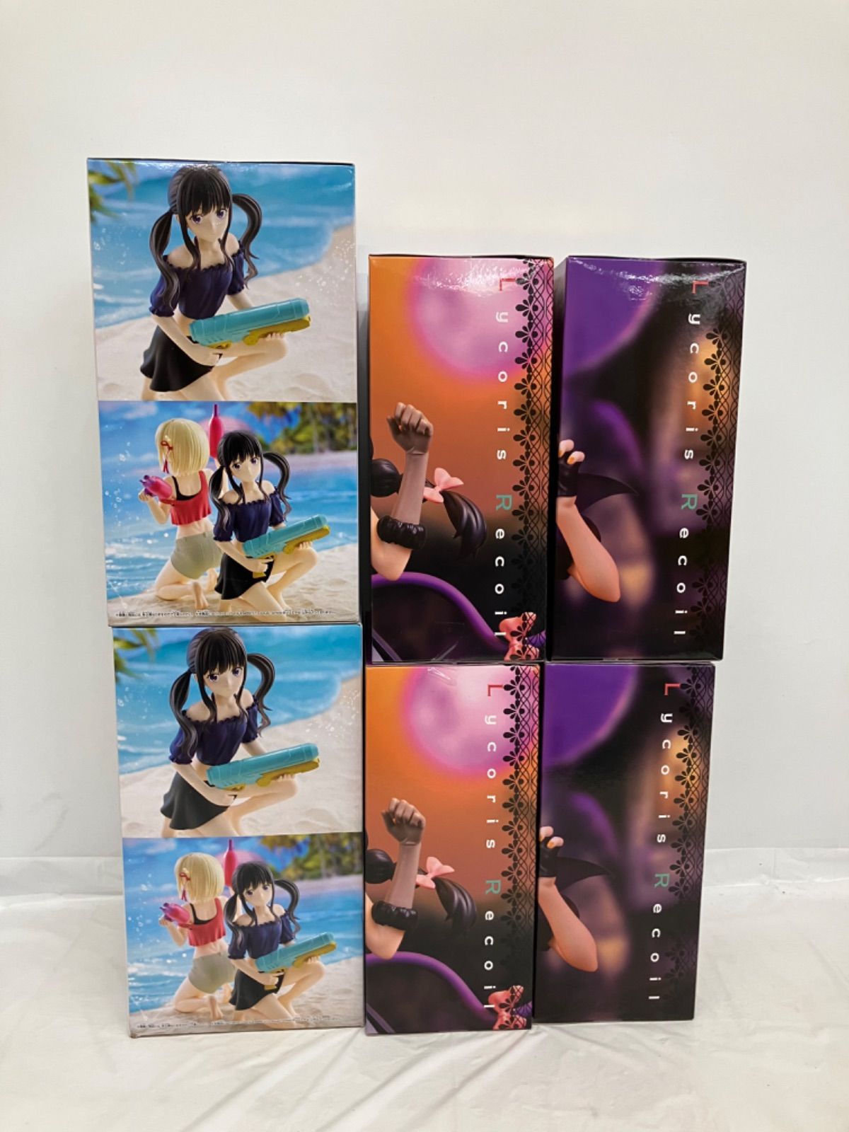 未開封 リコリス リコイル フィギュア 3種6個セット LFQ556 f107