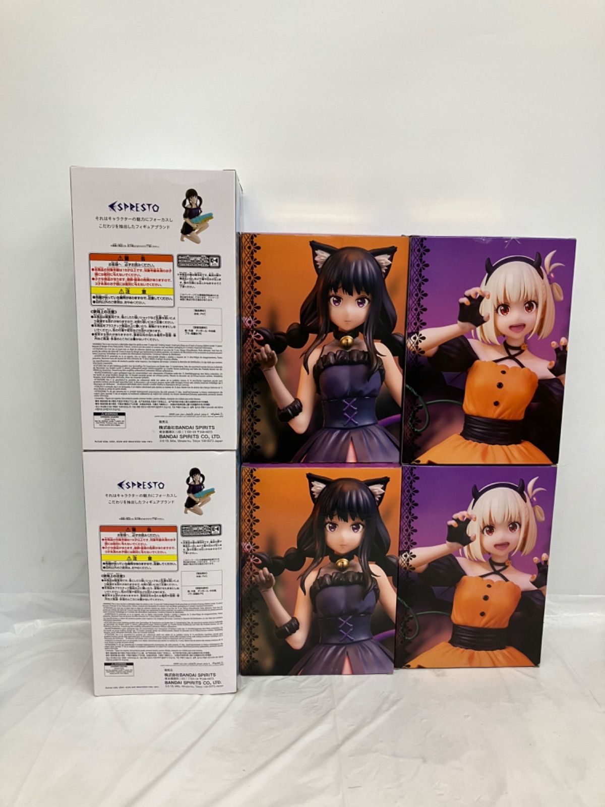 未開封 リコリス リコイル フィギュア 3種6個セット LFQ556 f107