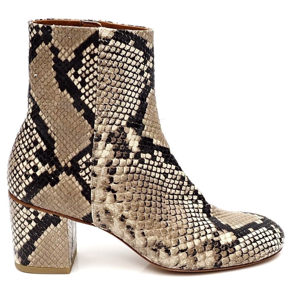 未使用品 PIPPICHIC パイソンヒールブーツ 【サイズ：36】 パイソン