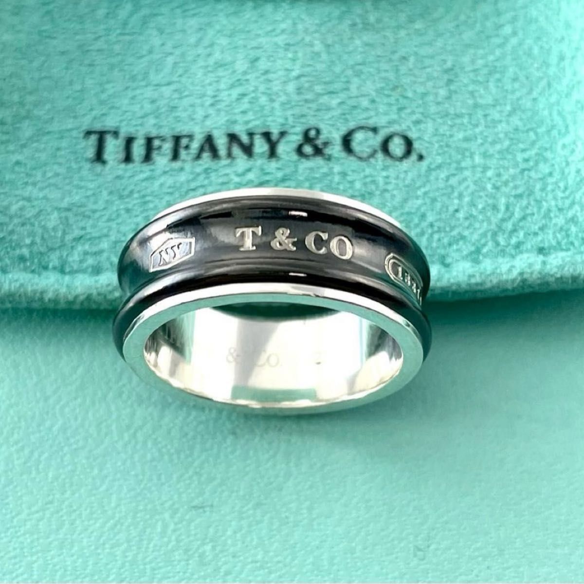 Tiffany & Co. リング　チタン　18号　ナロー　指輪　ワイド ティファニー 20号 1837 ナロー リング 925 チタン XG7fe - メルカリ