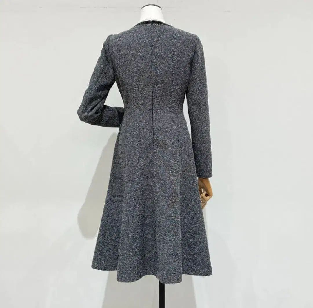  実際に ケネスレディー ONE PIECE 長袖 七分袖 ひざ丈ワンピース