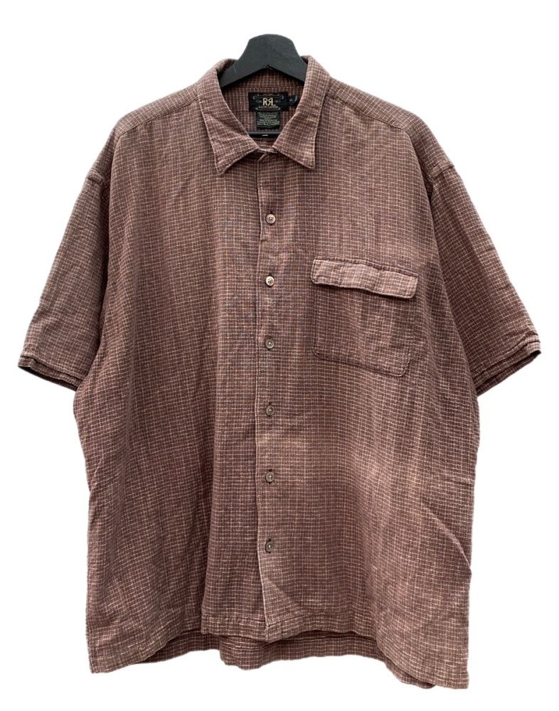 ダブルアールエル RRL 90s OPEN COLLAR SHIRT オープン カラー シャツ