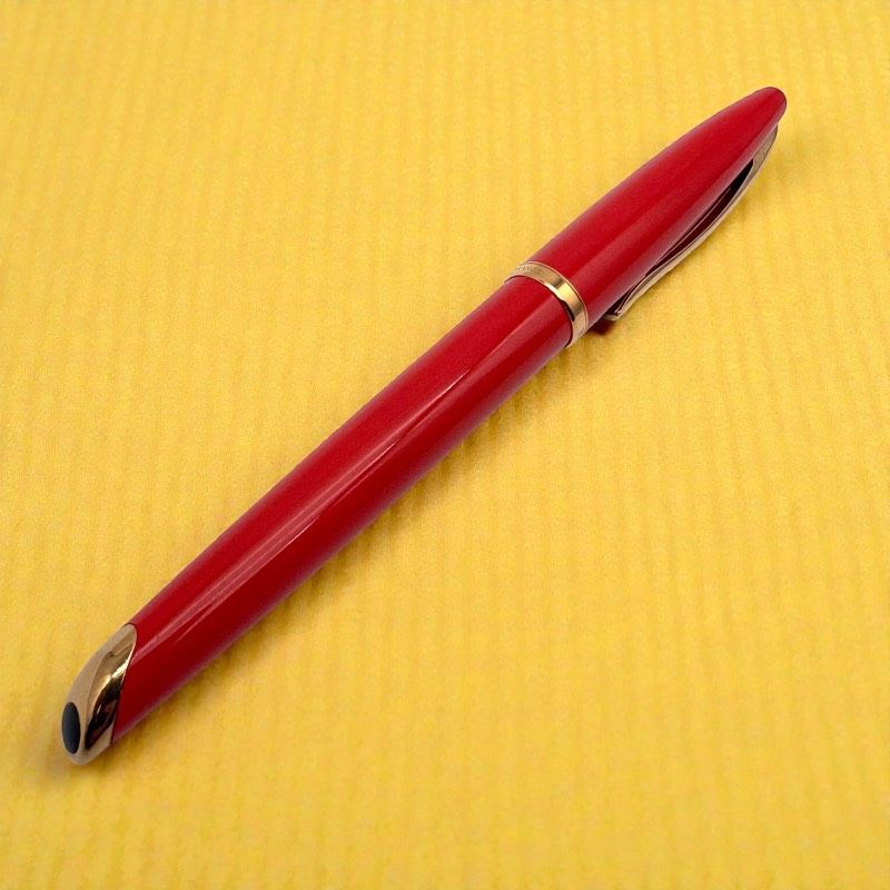 WATERMAN ウォーターマン カレン 万年筆 18K ペン先 EF オレンジ 本体のみ インク付属なし 筆記未 筆記具