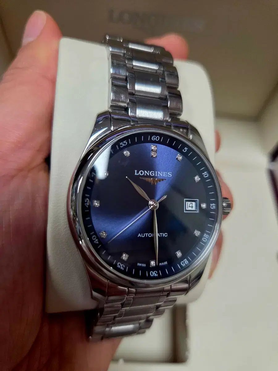 ロンジン マスターコレクション ダイヤ バージョン 40 mm