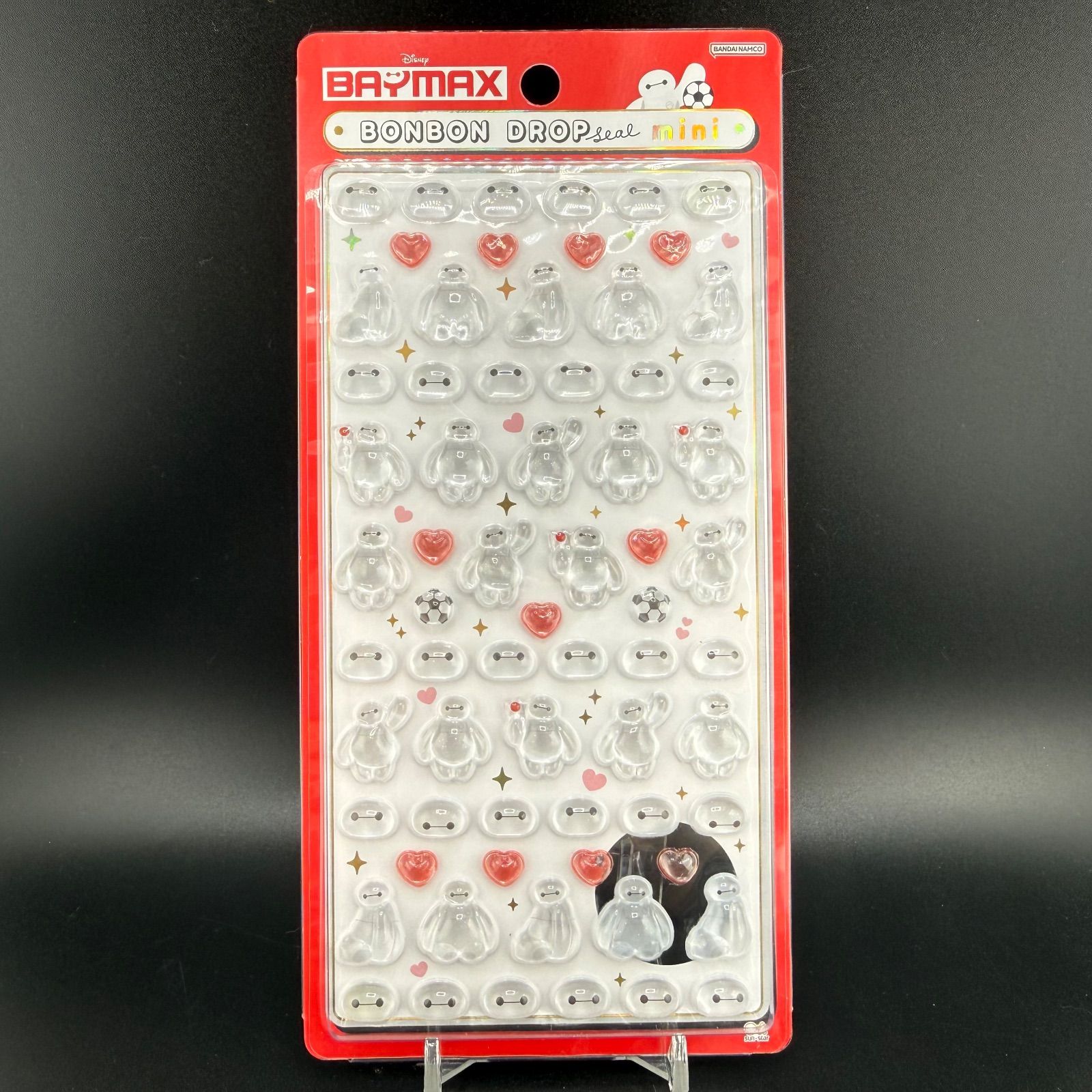 日本 サンスター文具 ボンボンドロップシール ミニ 7種セット ズートピア ベイマックス ヤングオイスター エイリアン スティッチ くまのプーさん