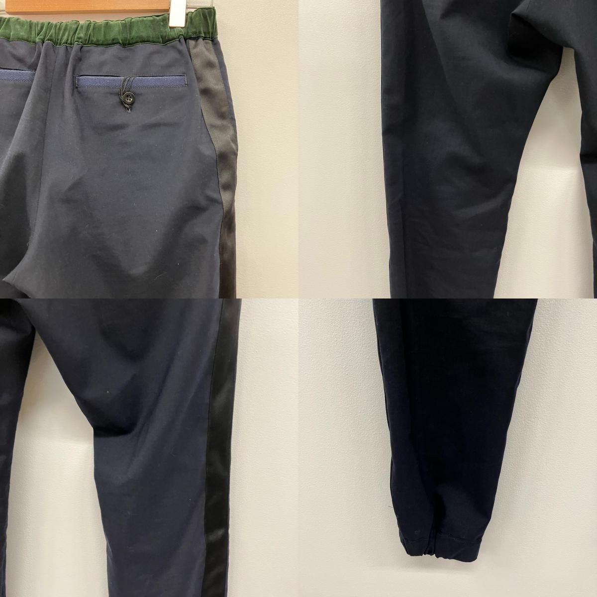  Sacai サカイ パンツ Suiting Pants 21 02461 M ブラック サイズ 1 107 その他 メンズ