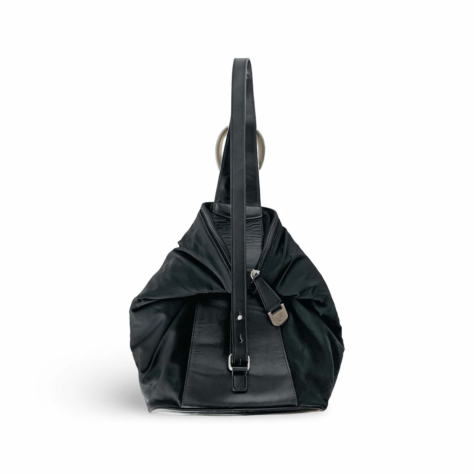 LOEWE ロエベ アナグラム 2WAY ナイロン レザー ワンショルダーバッグ