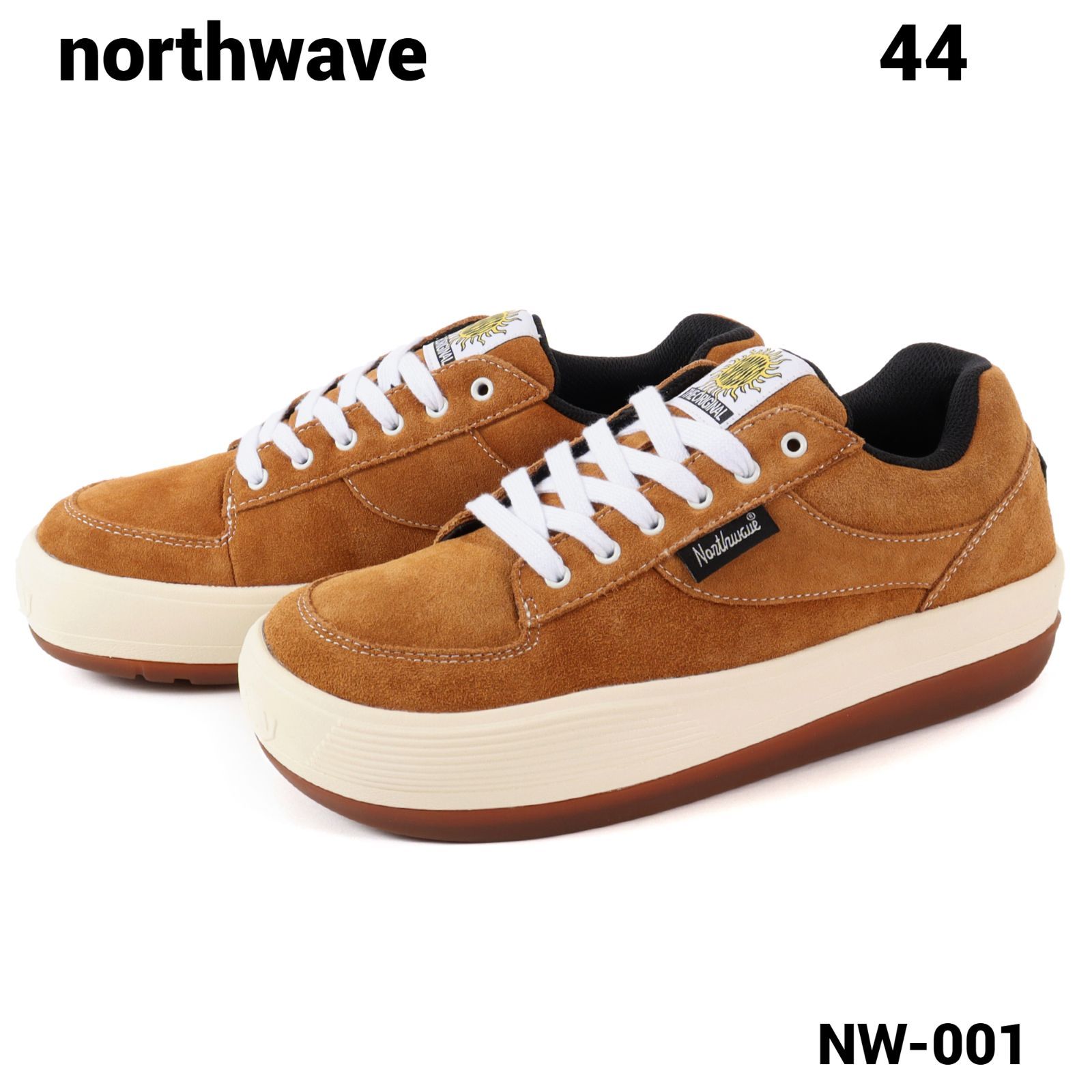 44 (29.0cm) 新品【NORTHWAVE ESPRESSO SUEDE NW-001 BROWN ノースウェーブ エスプレッソ スウェード ブラウン スニーカー シューズ】