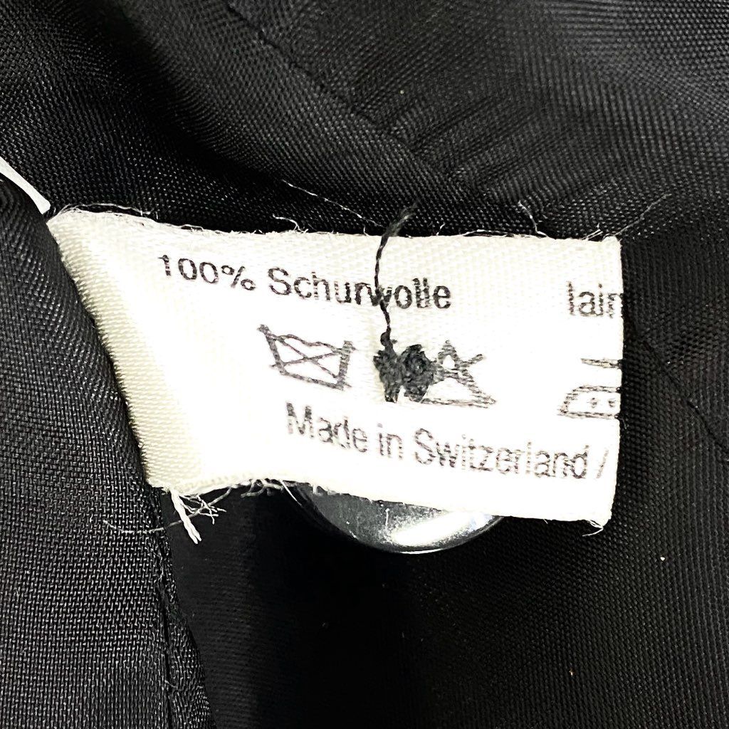 59L15 【美品】AKRIS アクリス ノーカラージャケット ウールジャケット