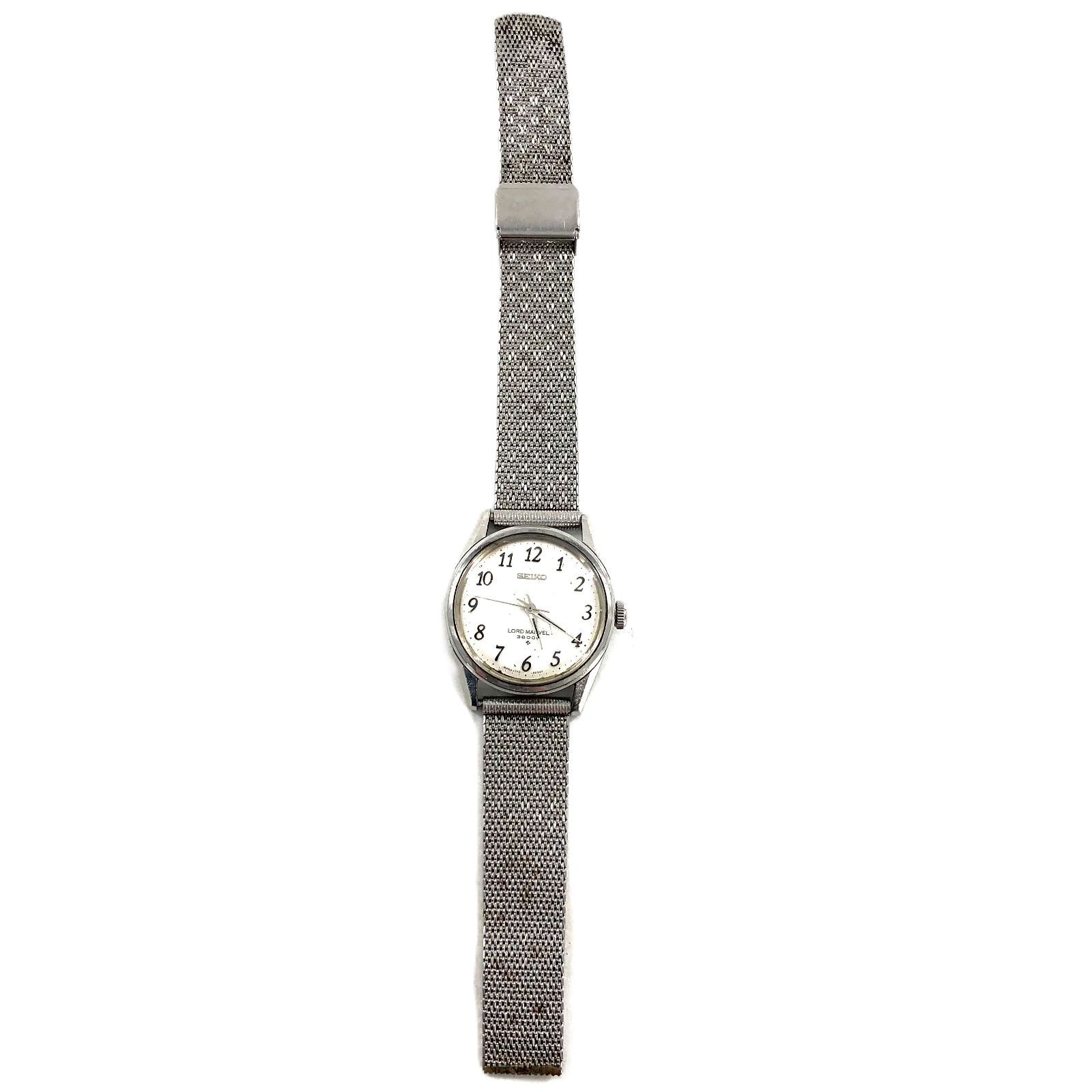 美品　セイコー ロードマーベル シルバーステンレス SEIKO セイコー LOADMARVEL ロードマーベル 5740-8000 シルバー文字盤