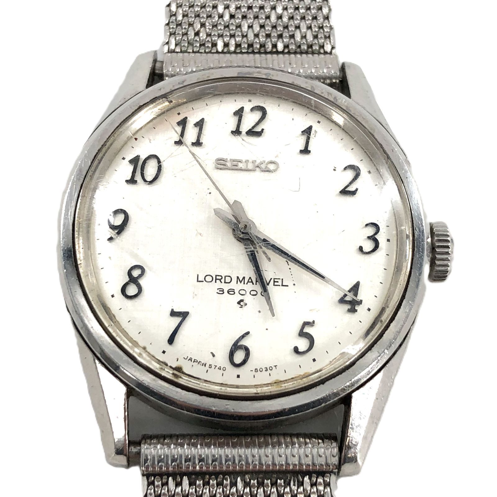 SEIKO セイコー LOADMARVEL ロードマーベル 5740-8000 シルバー文字盤