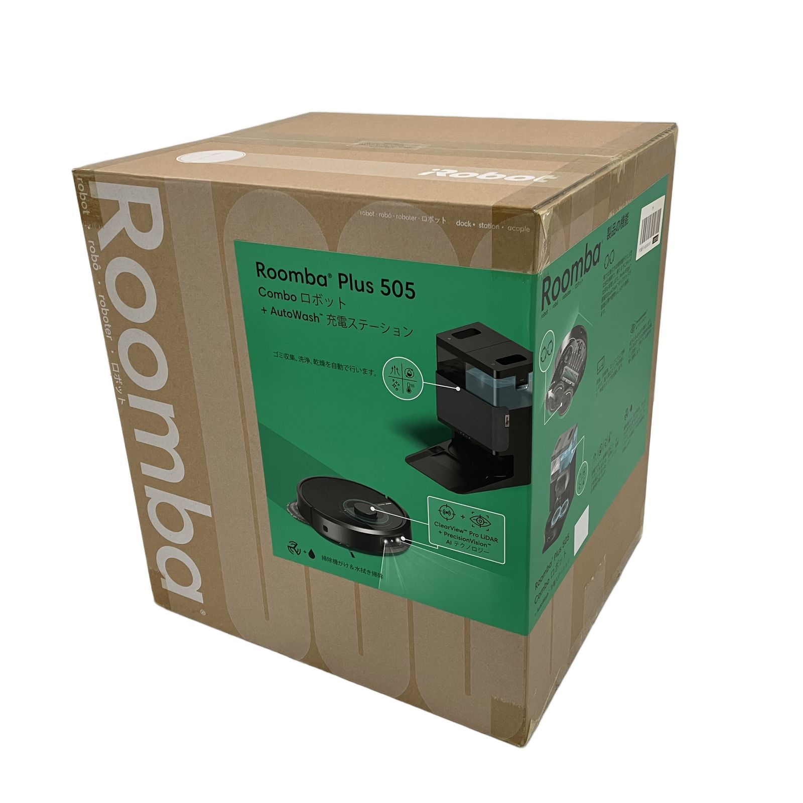 iRobot ルンバ Plus 505 Combo AutoWash ロボット掃除機