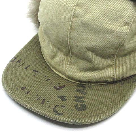 キャピタル KAPITAL ムラチノ ブリムフィールドハンターキャップ USED