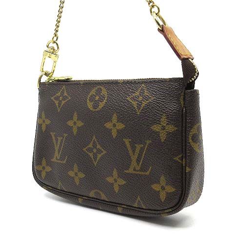 ルイヴィトン LOUIS VUITTON モノグラム ミニ ポシェット アクセ