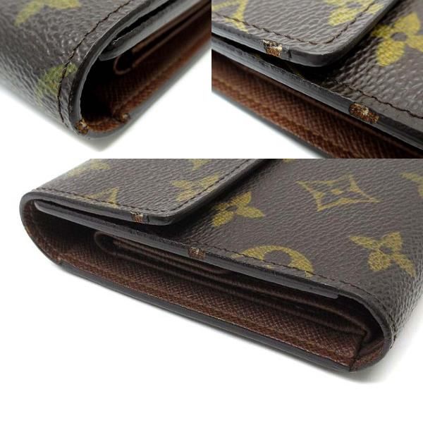 ルイヴィトン LOUIS VUITTON モノグラム ポルト トレゾール エテュイ