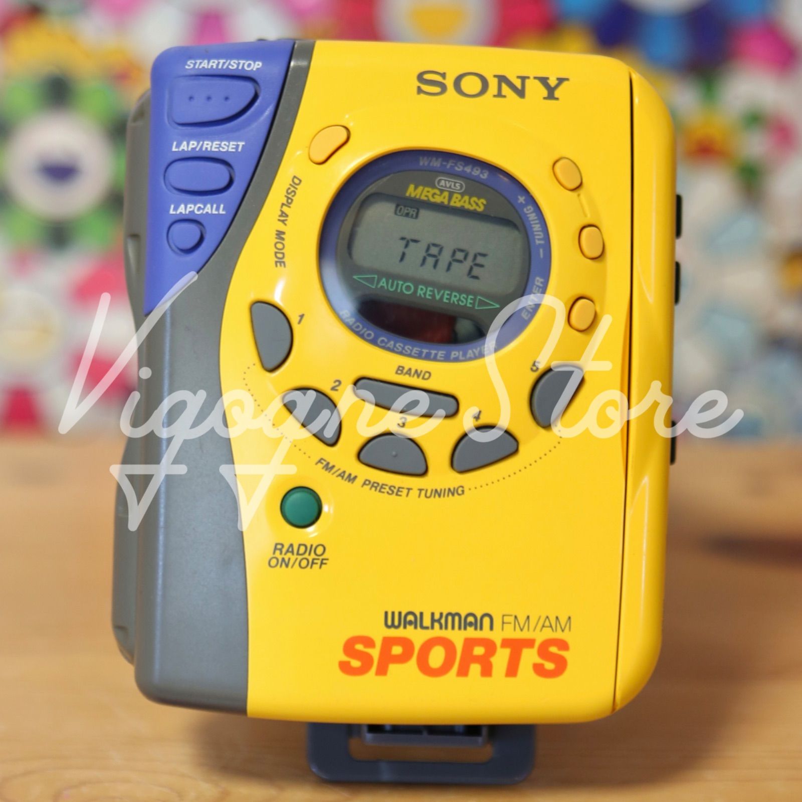SONY SPORTS WALKMAN WM-FS493 MEGABASS搭載 防滴仕様 ウォークマン